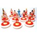 Subbuteo Andrew Table Soccer Red Bull Salzburg 2013-2014 on classic Lightweight bases